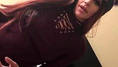 Asian cutie comes over to fuck ass