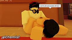 Whore rides cowgirl to multiple creampie climaxes