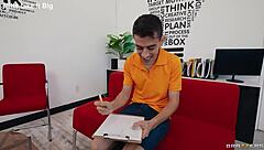 angela white grinds nonstop in brazzers clocked in