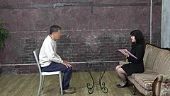 sadistic japanese mistress trains masochistic slave harshly