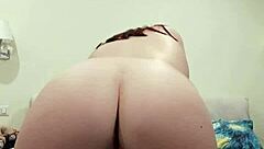 Young Pale 18+ Braces Girl Dildos Puffy Nipples Pink Pussy Orgasm!