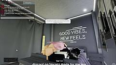 Fucking cute catgirl doggystyle on roblox condo 😻🍆