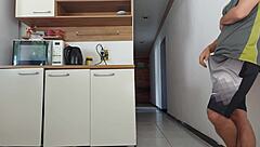 i risked fucking my husband's friend while he showered almost caught