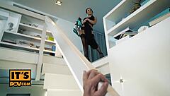 Nelly Kent and Sasha Rose Ride Pound Your Cock Cowgirl Anal Every Position POV