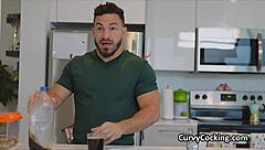 big juicy tits bounce on huge throbbing cock