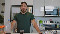 big juicy tits bounce on huge throbbing cock