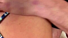 Beautiful Blonde Kathy Seeger Strokes Monster Cock Handjob Closeup Cumshot POV