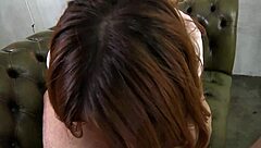 asian redhead teases intense pov blowjob nipple suck uncensored