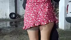 mexicana gets horny on halloween and gives sloppy oral!