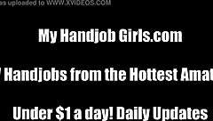 Mistress Joi Rubs Cock with Femdom Commands