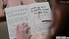 Dee williams seduces spencer bradley into hot lesbian licking