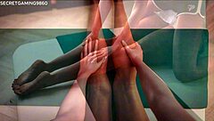 Horny stepmom enjoys stepson's full body erotic massage in 3d hentai