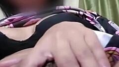 sensual wife video calls friend for steamy pussy play