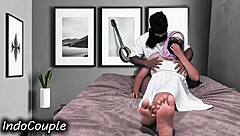 Hijab Wife Rides Husband to Creampie Finish