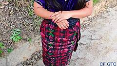 Sexy latina big ass bent over doggystyle street fight