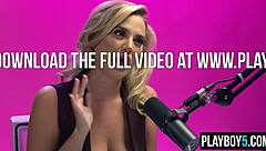 blake blossom masturbates big natural tits to squirting orgasm