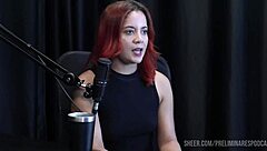 Bruna Ferrari's Best Teasing Moments Sheer Red Lingerie