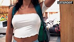 wanna pound this busty horny backpacker now?