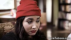 babe's pussy ravaged hard in intense taboo fantasy