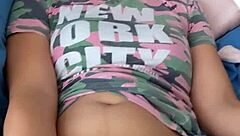 i'm fuckin my fave dildo so deep in my pussy it feels amazin ohhh yeah