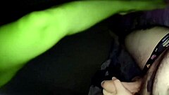 she hulk cosplay homemade halloween with huge green ass and feet