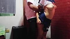 Viral Pinay Student Teases with Big Ass Bent Over Doggystyle Views