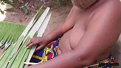 Village Amateur Kitchen Cowgirl Ride On Two Long Cocks Bent Over Doggystyle