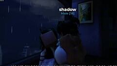 Big tits ebony bent over deepthroats rough monster cock doggystyle