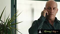 upset man joins lauren phillips pounding curvy redhead milf