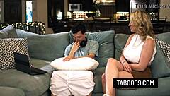 Busty milf rachael cavalli seduces porn addict with deepthroat taboo fuck