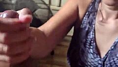 sailor hotwife sucks cock swallows facial cumshot load