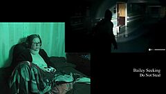 Bold Naked BBW Glasses Girl Plays Alan Wake 2 Part 13