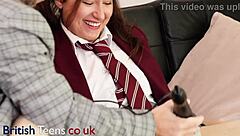 steamy college babe endures intense orgasm denial tease