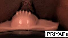 i'm burning up in the sun playing with my big indian tits