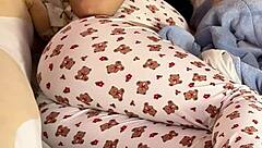 chubby ebony babe farts loud natural on bed