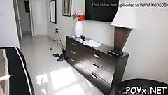 tiny teen couple dives into nasty hardcore pussy action