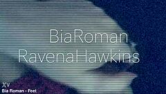 redhead femdom chokes gags slave deepthroat feet