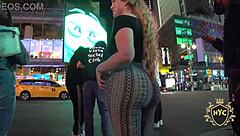 Huge Fat Ass Jiggles And Spreads Wide