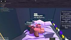 Egyptian hottie fucks wildly in roblox condo game 🔥💦