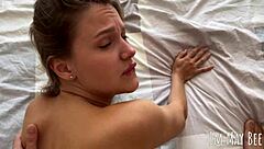 Perfect Body Blonde Earns Massive Facial Cumshot Blast