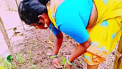 big boobed village maid outdoor dirty fuck screams