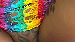 Big Booty Bitch Devours Massive Cock In Sloppy Ride