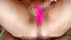 granny teases huge saggy tits fingering old pussy