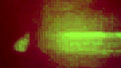 curvy mexican babe in tight jeans at market