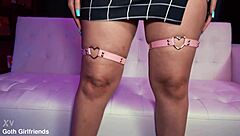 Nika Venom rides cowgirl to passionate creamy cumshot