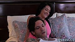 Tattooed Pornstar Creampied After Blowjob Fingering!