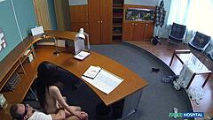 Hey virgin, ready for your first doctor cock in hospital fuck?