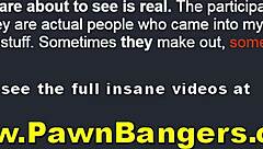 Customer Pays Cash for Hairy Pussy Monster Cock Pounding