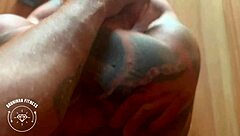 athletic redhead teases her tight ass for hungry eyes