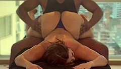 stepmom's risky massage ends with hot stepson cum explosion